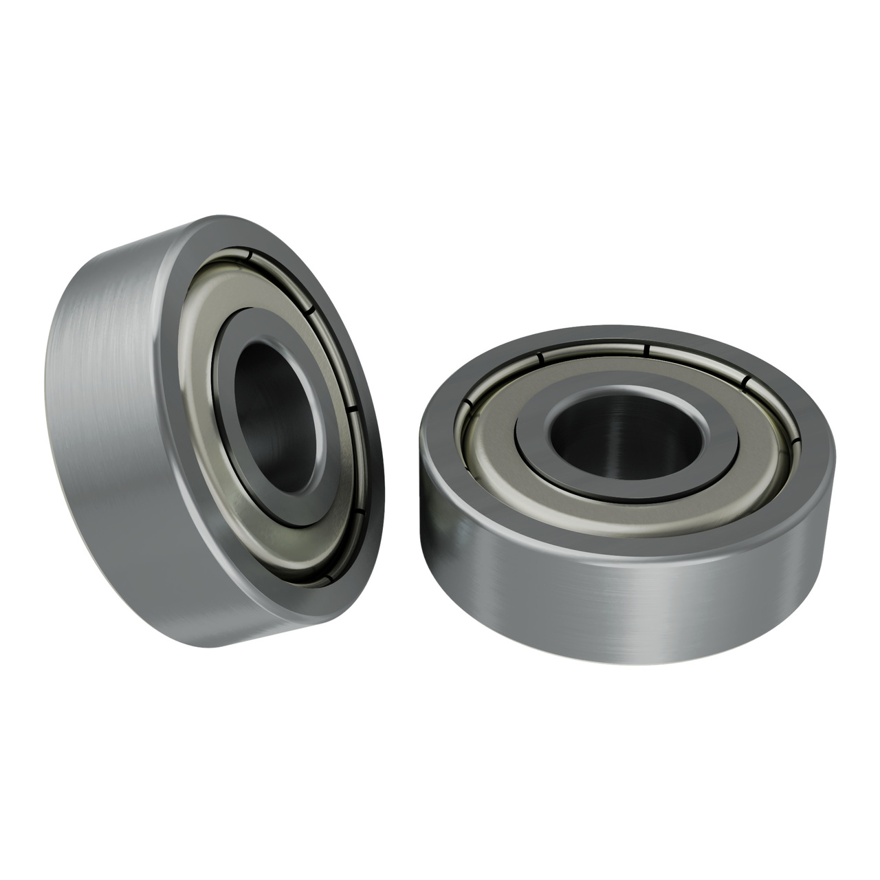 1600 Series NonFlanged Ball Bearing (8mm ID x 22mm OD, 7mm Thickness