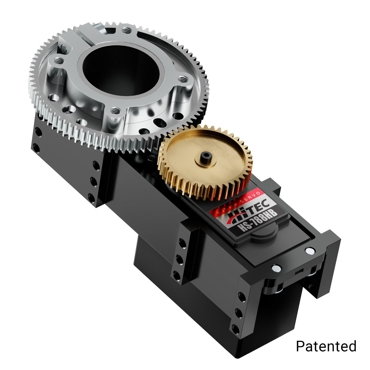 3206 Series Servo Gearbox (21 Ratio, Hitec HS788HB Servo) goBILDA