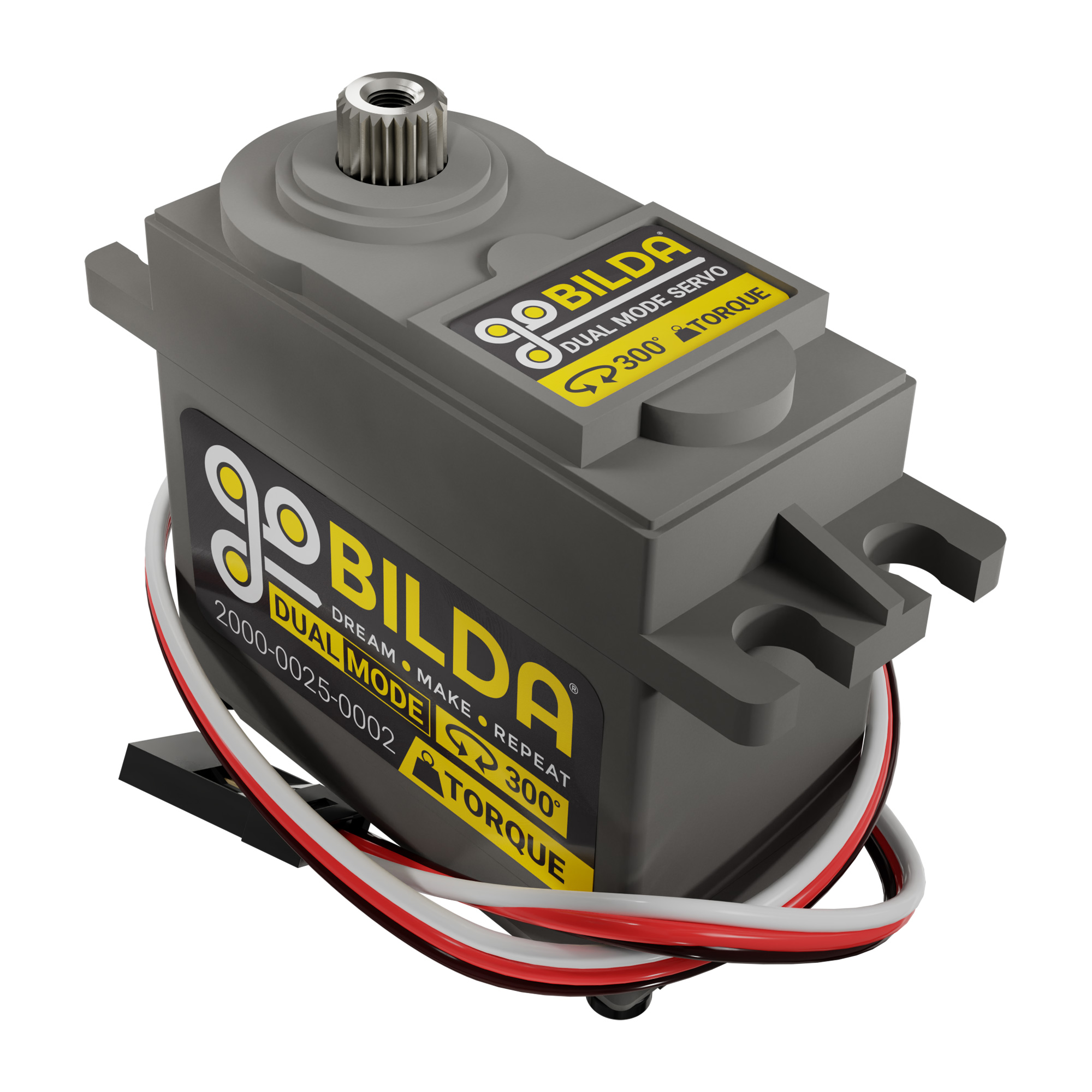 2000 Series Dual Mode Servo (25-2, Torque)