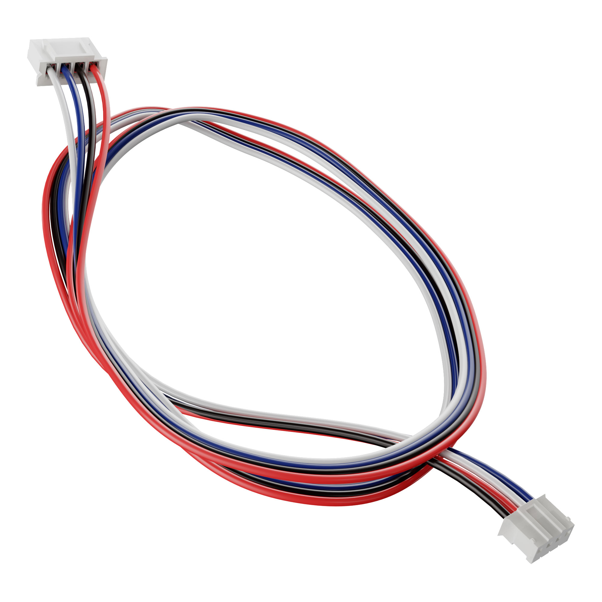 JST-PHR-4 to 4-Pin 0.1 in. Female Adapter Cable