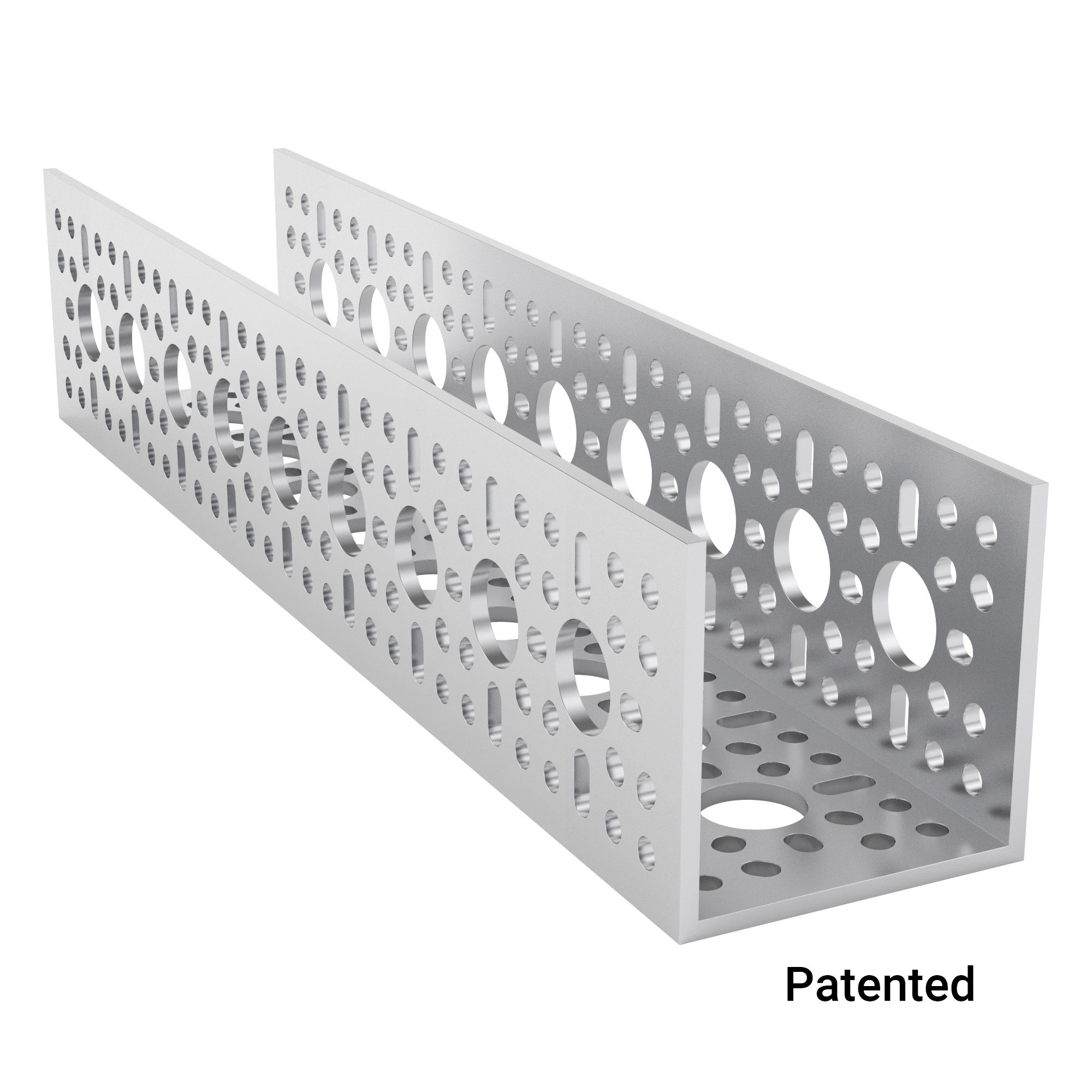 1120 Series U-Channel (9 Hole, 240mm Length) - goBILDA