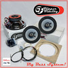 Bally Complete Speaker System for Top Mounted Speakers with Metal Panel 8" BIG BASS WOOFER