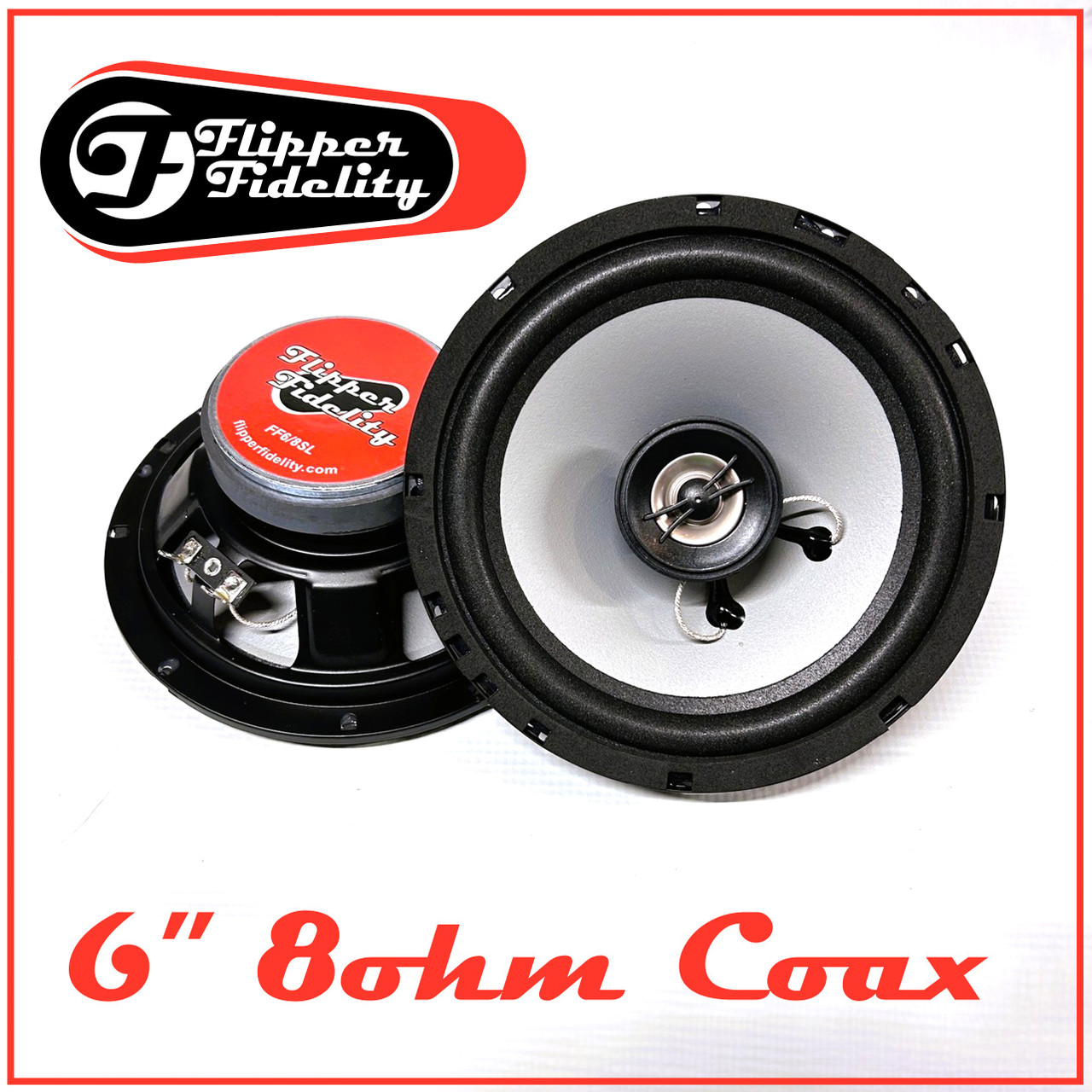 Flipper Fidelity FF6 6" 2-way Speakers