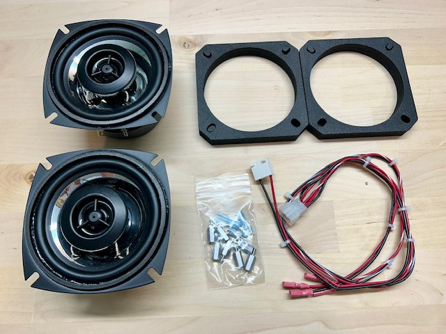 SE- Chrome Stern Spike BackBox Speaker Kit