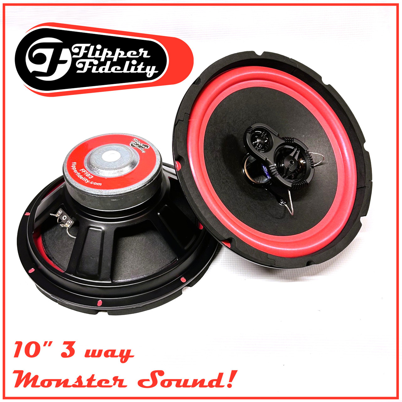 Flipper Fidelity 10" 3 way 4ohm Cabinet Speaker