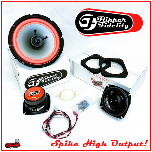 Stern Spike Complete Speaker System with 8" High Output Coax WOOFER