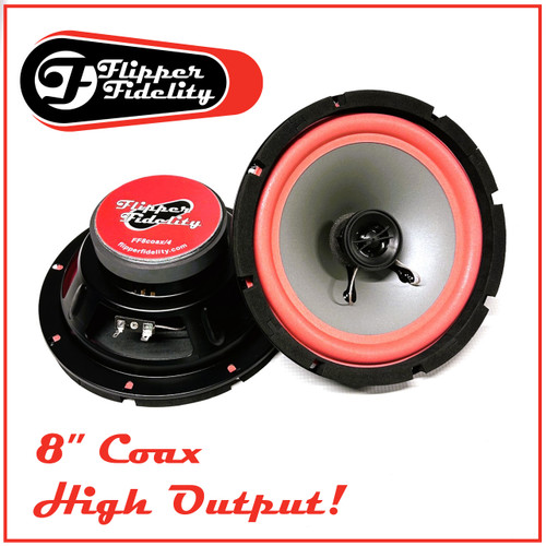 Flipper Fidelity 8 Coax 4ohm 2-way Speaker