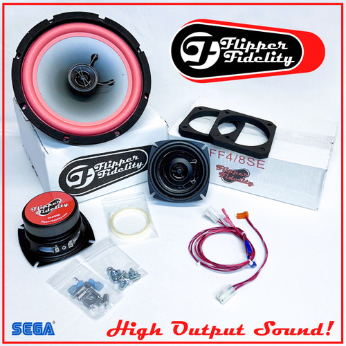 Sega Showcase Complete Speaker System.  8" Coax Hight Output System!