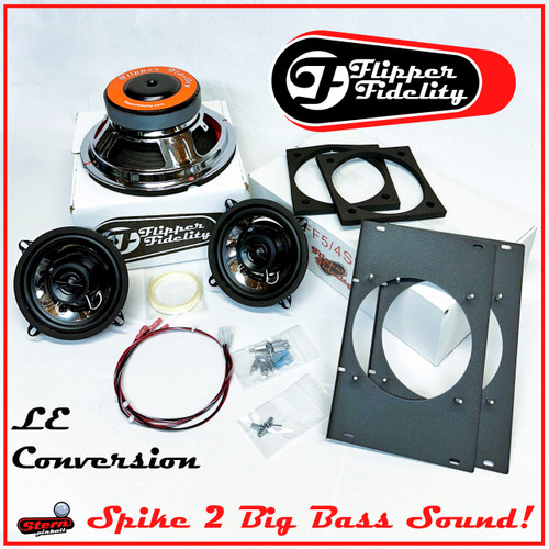 Godzilla Pinball Speaker and sound Upgrade Kits Flipper Fidelity