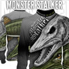 Monster Stalker Men's Fishing Jersey Long Sleeve Musky