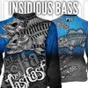 Insidious Bass Men's Fishing Jersey Long Sleeve Smallmouth