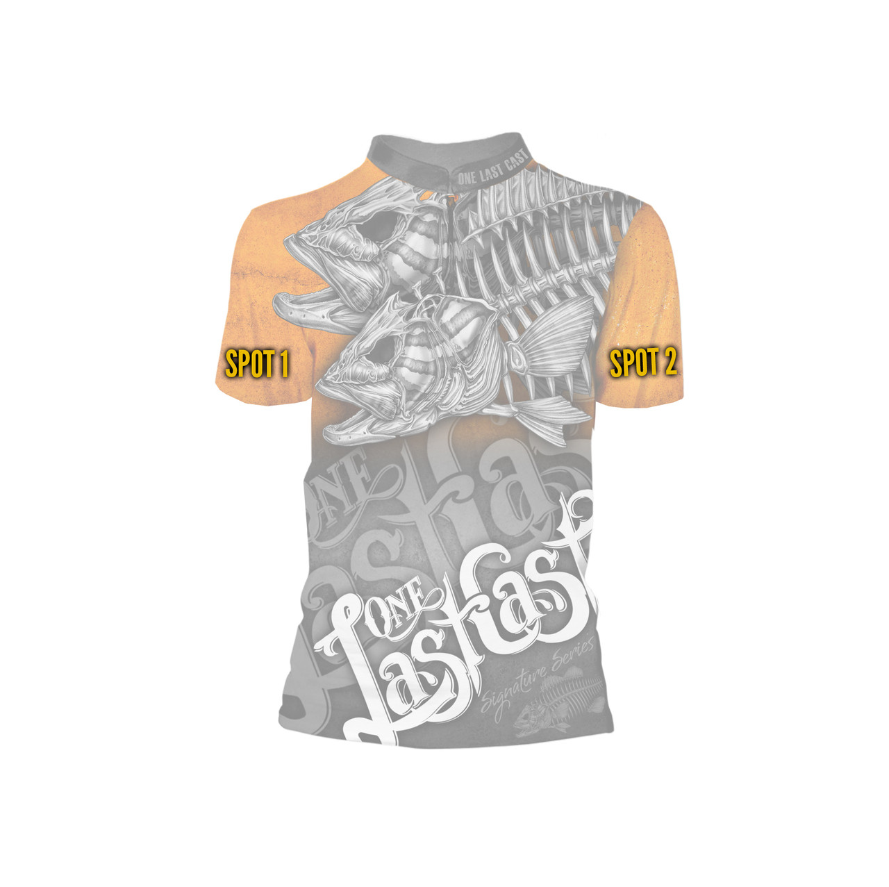 Insidious Bass Men's Fishing Jersey Short Sleeve Smallmouth