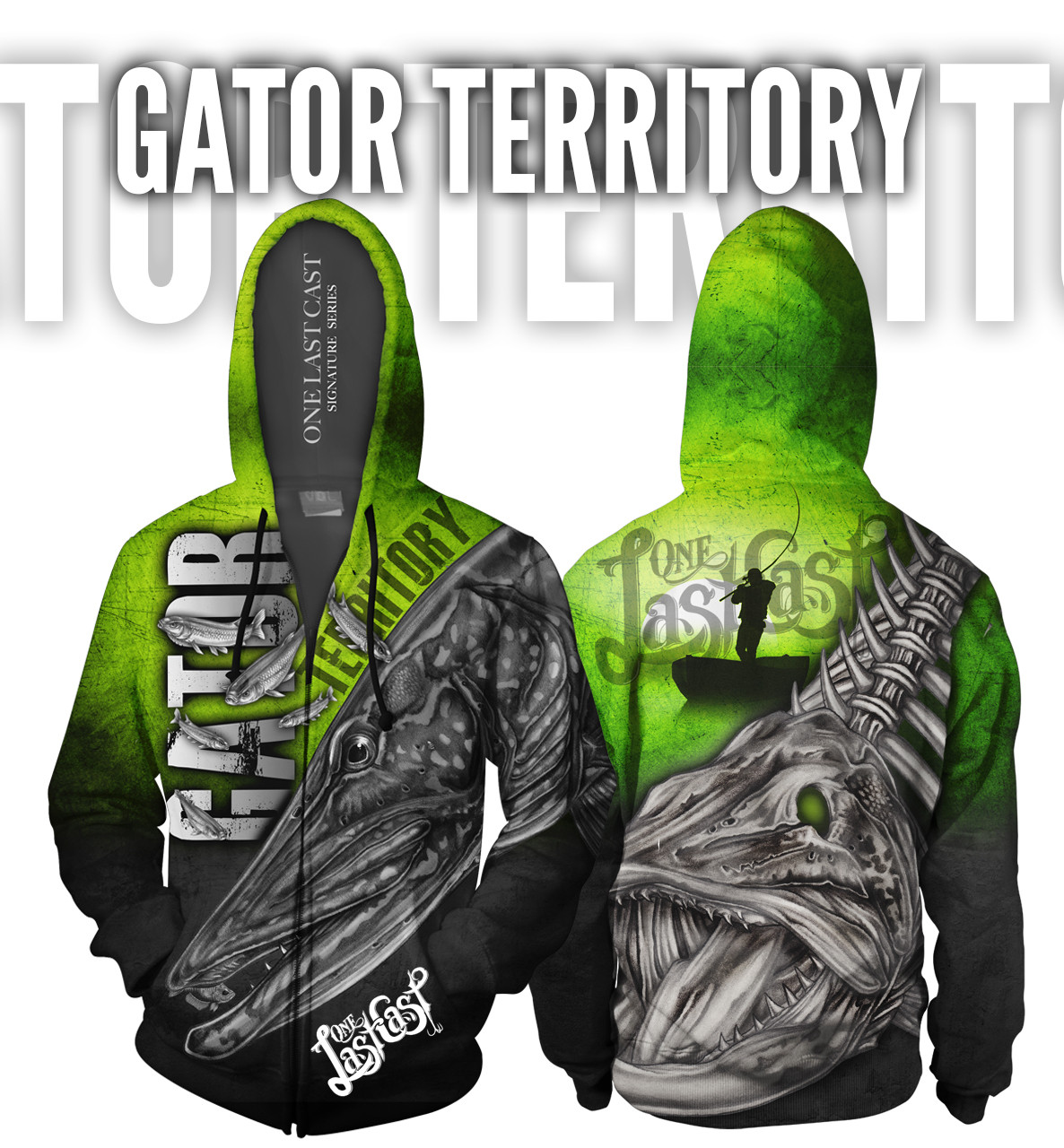 Gator Territory Fishing Jacket - Northern Pike