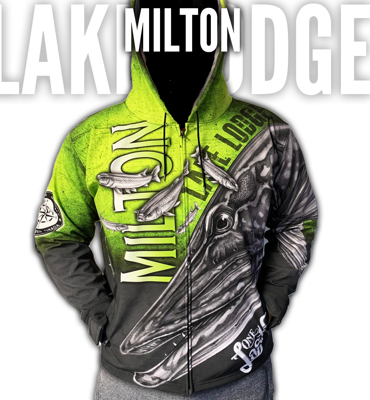 Milton Lake Lodge Fishing Jacket - Northern Pike