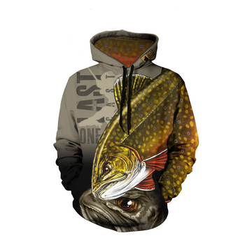 Mens Fishing Hoodies Fading Trout Graphic Fly Fishing Gifts Mens Pullover  Trout Hoodie Unisex Hoodie Gifts for Outdoors Man 