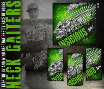 Insidious Bass Women's Fishing Jersey Short Sleeve Smallmouth - Custom