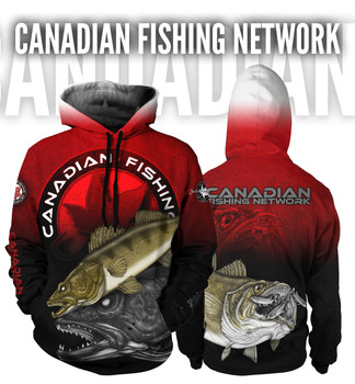 Canadian Fishing Network Men's Fishing Hoodie