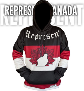 Represent Men's Fishing Hoodie - Canada Represent Men's Fishing Hoodie - Canada