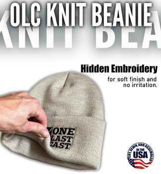 OLC Knit Beanie - Sand