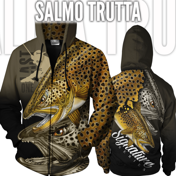 Salmo Trutta Fishing Jacket - Brown Trout