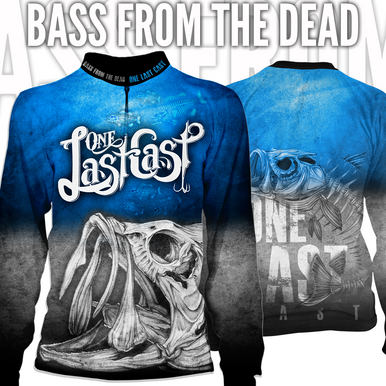 Insidious Bass Men's Fishing Jersey Long Sleeve Smallmouth - Custom - One  Last Cast Gear