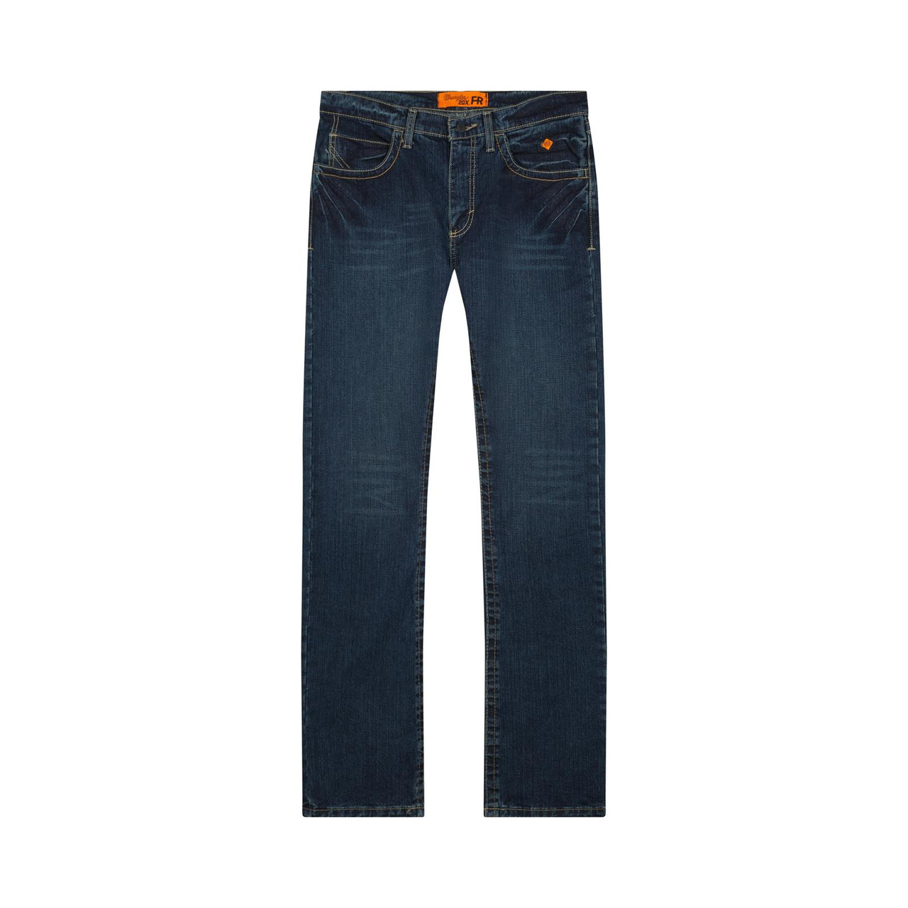Wrangler FR 20X Slim Boot Jeans Dark Denim | Arc-Resistant, Stretch