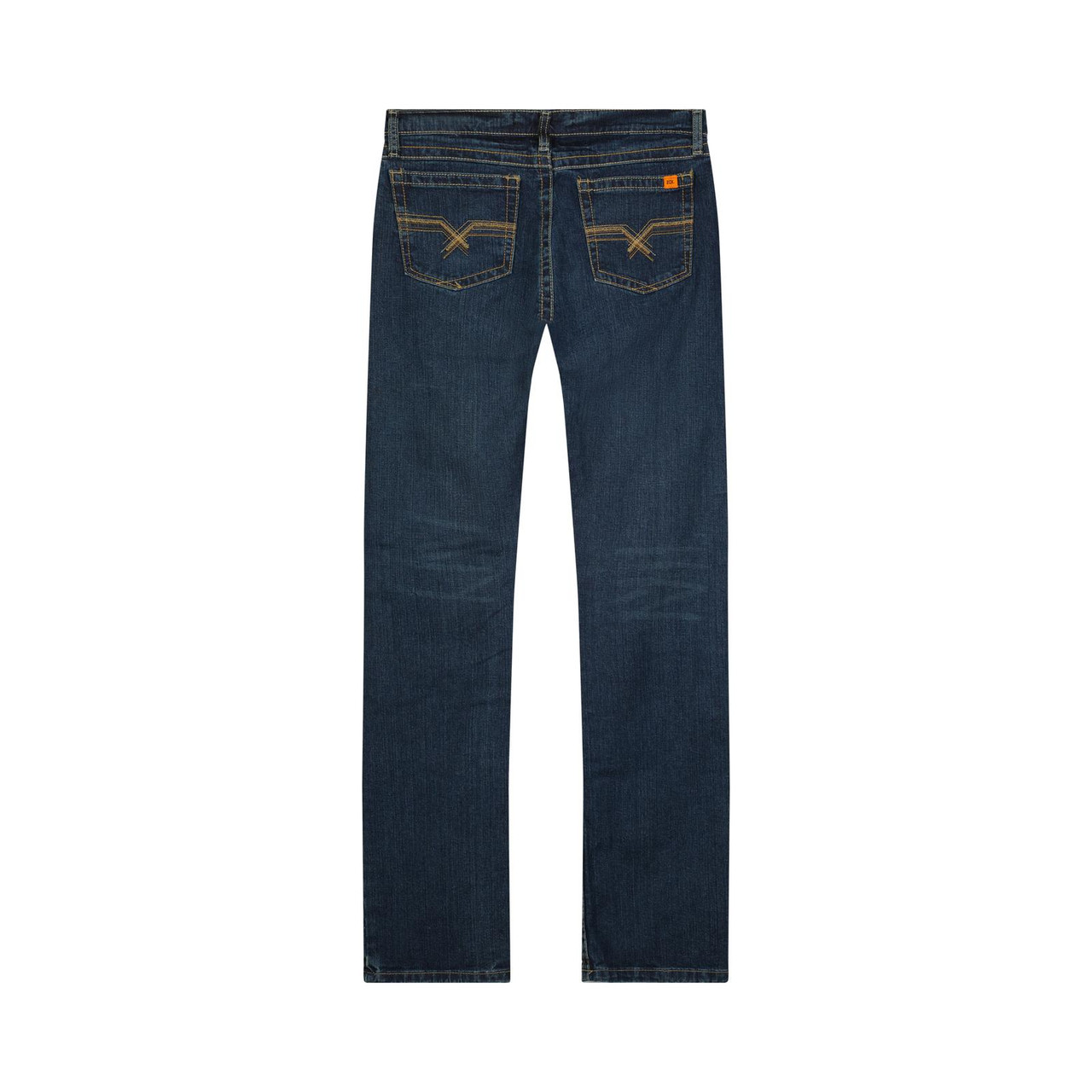 Wrangler FR 20X Slim Boot Jeans Dark Denim | Arc-Resistant, Stretch