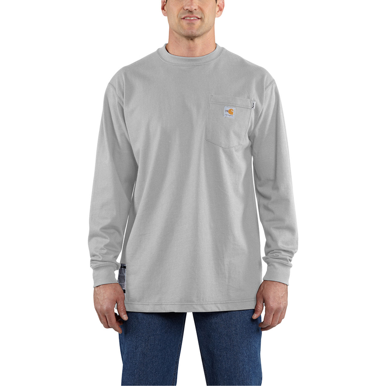 Carhartt Flame Resistant Grey Work-DryÃ¢Â® T-Shirt | Depot
