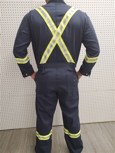 Lapco Flame Resistant Orange Contractor Coverall | FR Depot