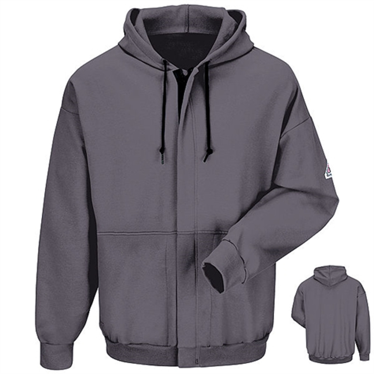 Bulwark Flame Resistant Zip Up Hooded Sweatshirt - Assorted Colors