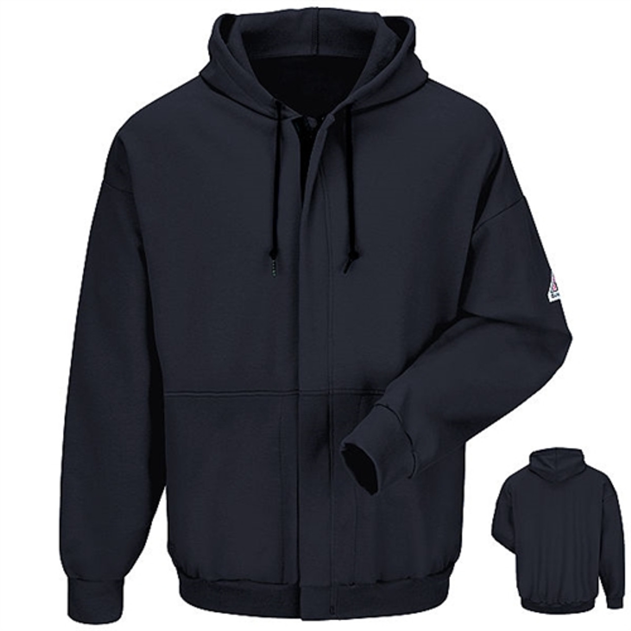 Bulwark Flame Resistant Zip Up Hooded Sweatshirt - Assorted Colors | FR ...