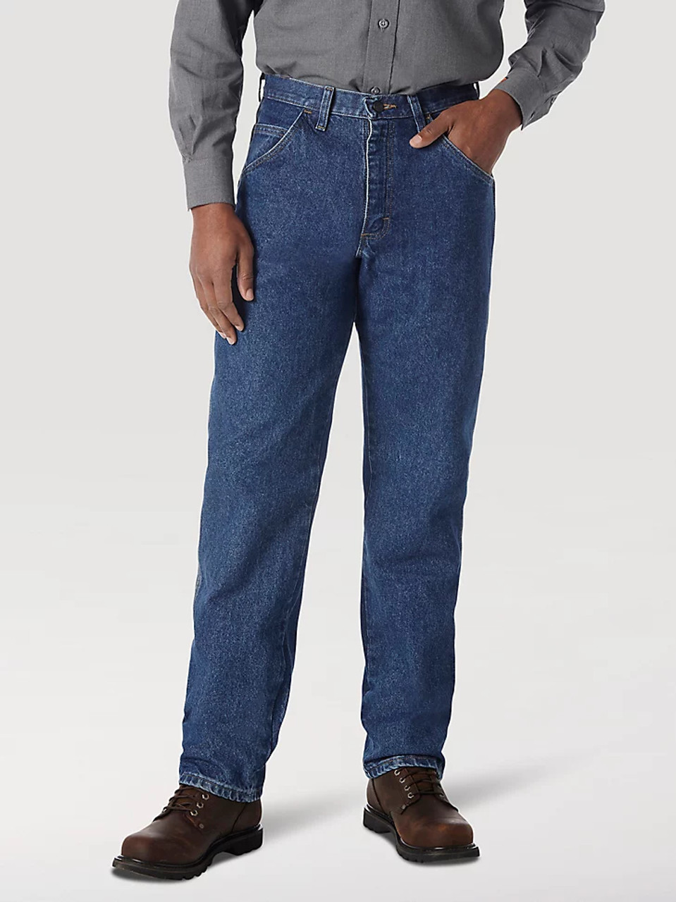 Wrangler Men's Flame Resistant Relaxed Jeans | FR Depot