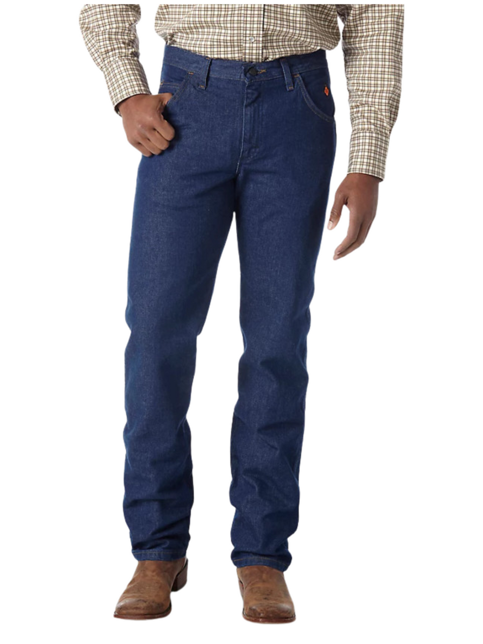 Wrangler mens FR Flame Resistant Original Fit Jean Wrangler Men's 並行輸入品 Wrangler Lightweight Jeans FR | NFPA 2112 ATPV 21 HRC 2