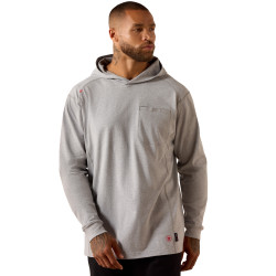 Ariat FR Air Hooded Top-Grey