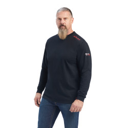 Ariat MNS FR BORN FOR THIS LS TEE BLACK