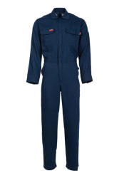 Lapco Men's FR Deluxe 2.0 Coverall 5oz. TecaSafe® One | Denim Navy