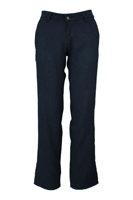 Lapco Women's FR Uniform Pants | 5oz. TecaSafe One® Inherent | Denim Navy