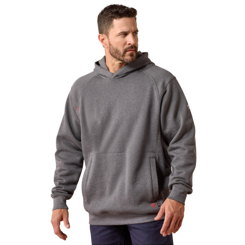 Ariat FR Rev Pullover Hoodie-Charcoal