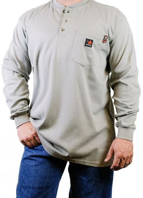 FR Shirts Fire Retardant Long Sleeve Shirts Work Casual