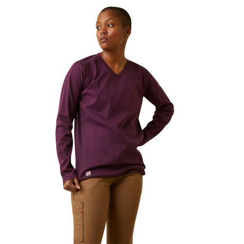 Carhartt Women's Rugged Flex Twill Shirt Navy