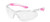 Parallax Gateway Safety Eyewear Clear Lens/ Pink Flex - 37PK80