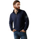 Ariat FR Combat Stretch Patriot 1/4 Zip Work Shirt-Navy