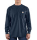 Carhartt Flame Resistant Navy Work-dry® T-Shirt
