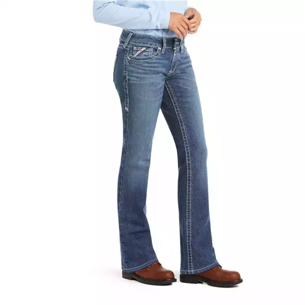 Ariat Women's FR DuraStretch Entwined Boot Cut Jean