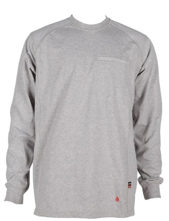 Forge Fr Men's LightWeight Long Sleeve T-Shirt - Grey