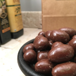 Dark Chocolate Maple Almonds Dairy Free (Bulk, by the lb.)