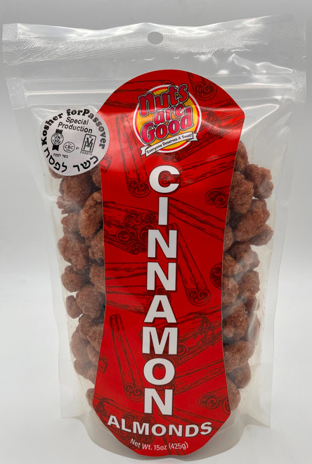 15 oz Cinnamon Almonds Kosher for Passover 15 oz Cinnamon Almonds Kosher for Passover