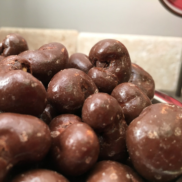 Chocolate Coated Cashews Dairy Free Bulk 15 or 30 Lb