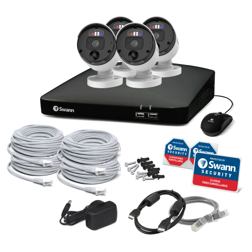 Channel Swann Cctv Continuous Recording Camera Channel 12MP