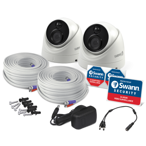 4K Ultra HD Thermal Sensing Dome Security Cameras - Main Image